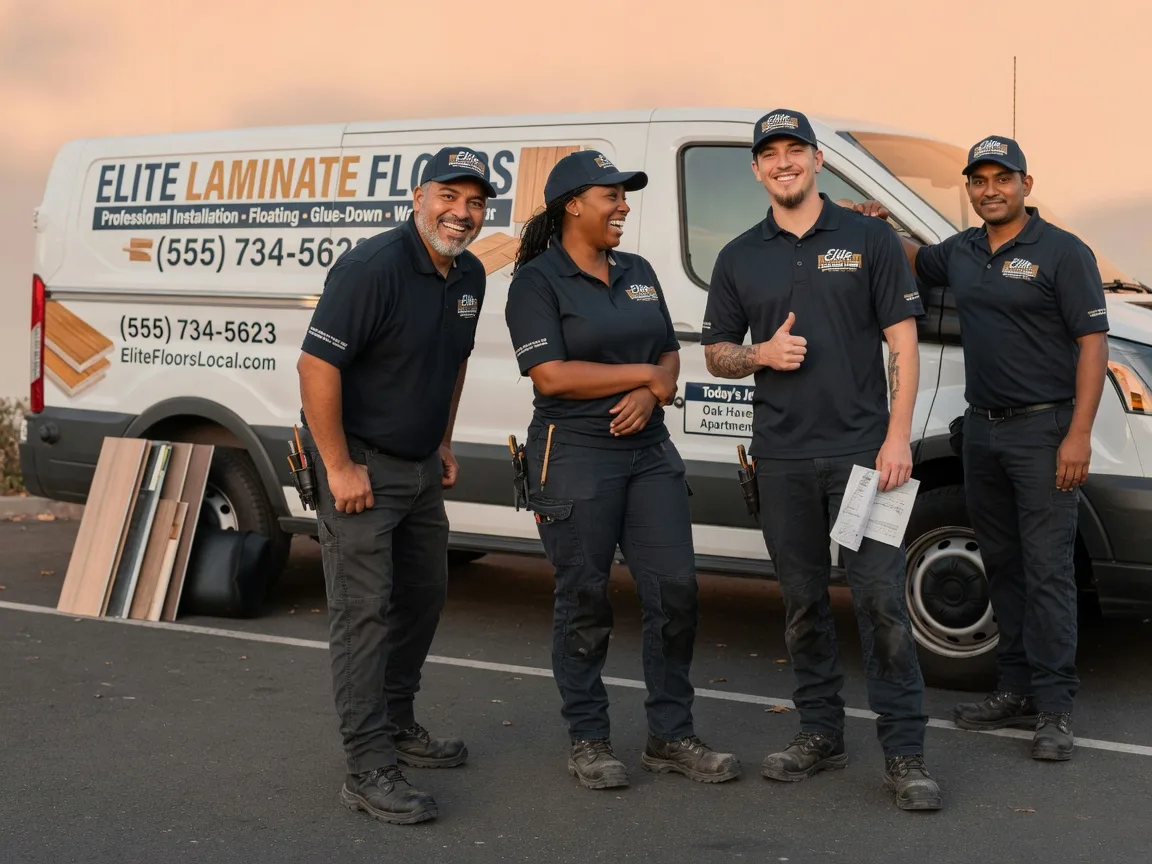 Laminate flooring installation company in Pickering, MO